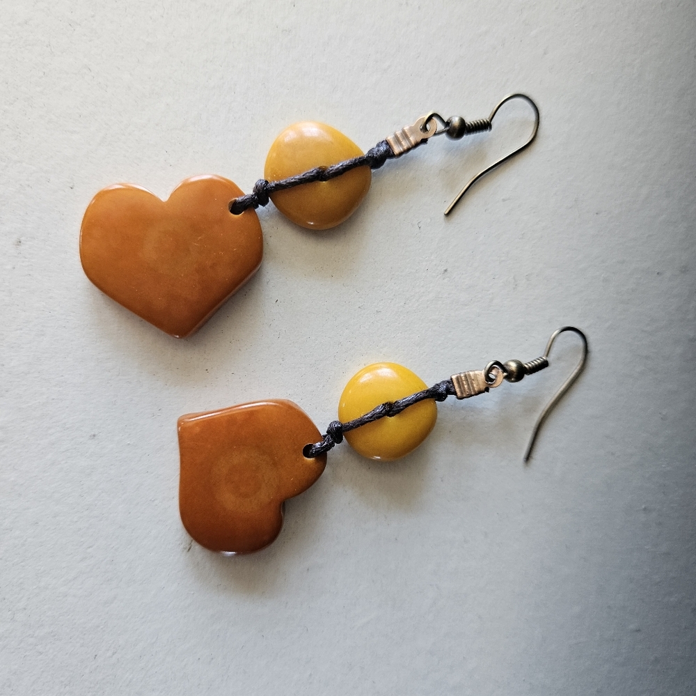 Handmade Tagua Earrings
